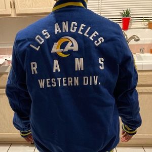 LA Rams letterman jacket